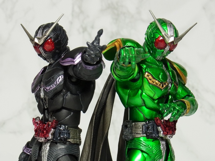 即納在庫あS.I.C. 仮面ライダーW 4点セット 開封品 仮面ライダーW（ダブル）