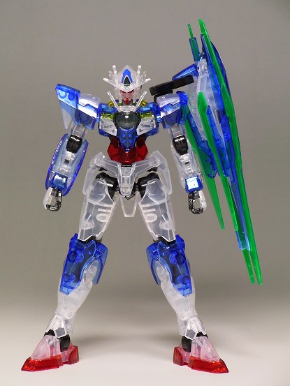 バンダイ HG00 ダブルオークアンタ クリアカラーバージョン レビュー